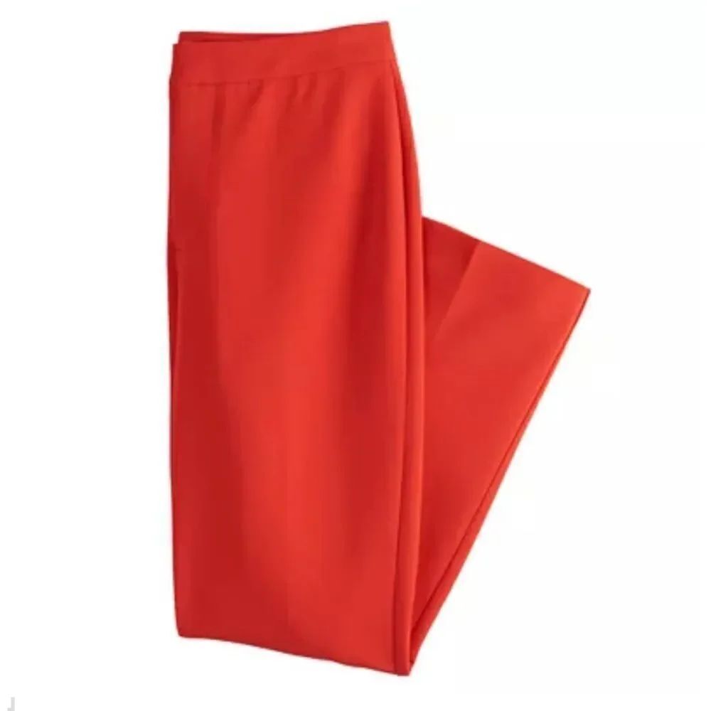 NWT Nine West Women's Madison Cropped Kick Flare Pants - Picture 2 of 15